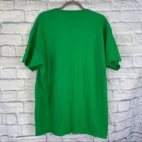 Fruit of the loom green shamrock shirt sz XL - Picture 4 of 4